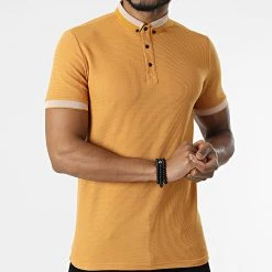 Acheter 🎁 Polo Manches Courtes 1070 Camel de Classic Series 🤩 -HautStyle Boutique classic series 309567 ERS 1070 HARDAL 20220322T143606 03