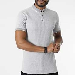 Remise ⭐ Polo Manches Courtes 1246 Gris Chiné de Classic Series 🔔 8 Remise ⭐ Polo Manches Courtes 1246 Gris Chiné de Classic Series 🔔 -HautStyle Boutique classic series 309573 ERS 1246 GRI 20220322T143517 03