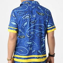 Nouveau 💯 Ensemble Chemise Manches Courtes Et Short CH002 Bleu Marine de Classic Series ⌛ -HautStyle Boutique classic series 309589 CH002 DKBLUE 20220318T161856 04