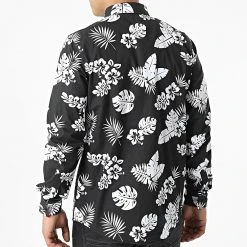 Acheter 🎁 Chemise Manches Longues Floral H63130 Noir Blanc de Classic Series ❤️ -HautStyle Boutique classic series 309607 H63130Z10992AEN 24000 20220322T142553 04