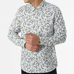 Nouveau 👏 Chemise Manches Longues Floral H70025 Bleu Clair de Classic Series ✔️ 8 Nouveau 👏 Chemise Manches Longues Floral H70025 Bleu Clair de Classic Series ✔️ -HautStyle Boutique classic series 309673 H70025M11045A 19200 20220408T123842 03