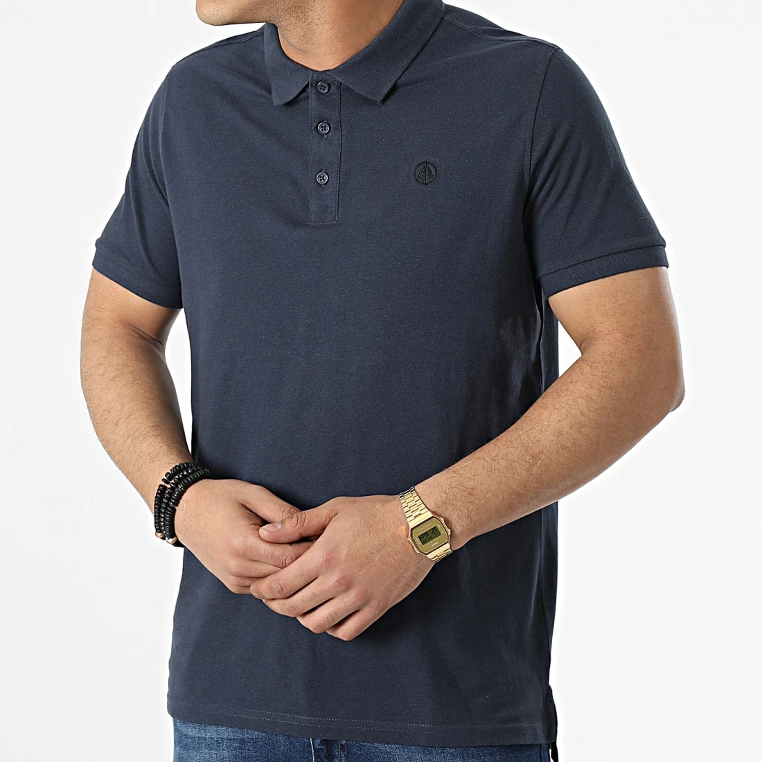 Sortie ❤️ Polo Manches Courtes H17012 Bleu Marine de Classic Series ⭐ 5 Sortie ❤️ Polo Manches Courtes H17012 Bleu Marine de Classic Series ⭐ – Image 3