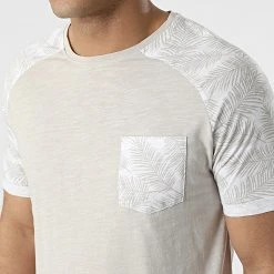 Coupon ✨ Tee ✔️ Shirt Poche H16022 Beige Chiné de Classic Series ⭐ -HautStyle Boutique classic series 309750 H16022W21237A 20200 20220408T124601 02