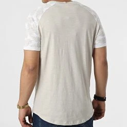 Coupon ✨ Tee ✔️ Shirt Poche H16022 Beige Chiné de Classic Series ⭐ -HautStyle Boutique classic series 309750 H16022W21237A 20200 20220408T124603 04