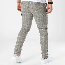 Grosses soldes 🥰 Pantalon A Carreaux H60032 Beige de Classic Series 🎉 -HautStyle Boutique classic series 309758 H60032Z62357B 21300 20220322T135139 04