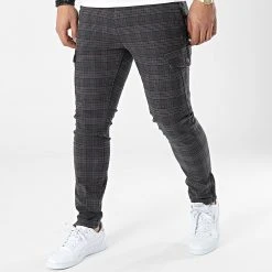 Le moins cher 🥰 Pantalon A Carreaux H60032 Bleu Marine de Classic Series ⌛