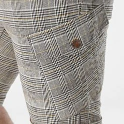 De gros ✨ Short A Carreaux H60032 Marron de Classic Series 🛒 -HautStyle Boutique classic series 309776 H60032Z62357KA 21300 20220408T110228 02