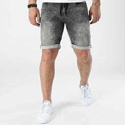 Vente flash 🧨 Short Jean H13240Y61636KG37 Gris de Classic Series ⌛ -HautStyle Boutique classic series 309813 H13240Y61636KG37 23000 20220322T141119 03