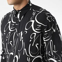 De gros ✨ Chemise Manches Longues G-9033 Noir de Classic Series 🛒 -HautStyle Boutique classic series 310577 G 9033 BLACK 20220329T162527 02