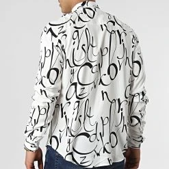 Meilleur prix ✨ Chemise Manches Longues G-9033 Blanc de Classic Series 👏 -HautStyle Boutique classic series 310598 G 9033 WHITE 20220329T151605 04