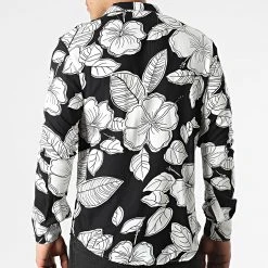 Vente flash 🤩 Chemise Manches Longues G-9032 Noir Blanc de Classic Series 🤩 9 Vente flash 🤩 Chemise Manches Longues G-9032 Noir Blanc de Classic Series 🤩 -HautStyle Boutique classic series 310610 G 9032 WHITE BLACK 20220328T162052 04