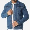 Meilleure affaire 🥰 Veste Jean DP3000 Bleu Denim de Classic Series 🔔 -HautStyle Boutique classic series 313780 DP3000 MID BLUE 20220421T150105 01