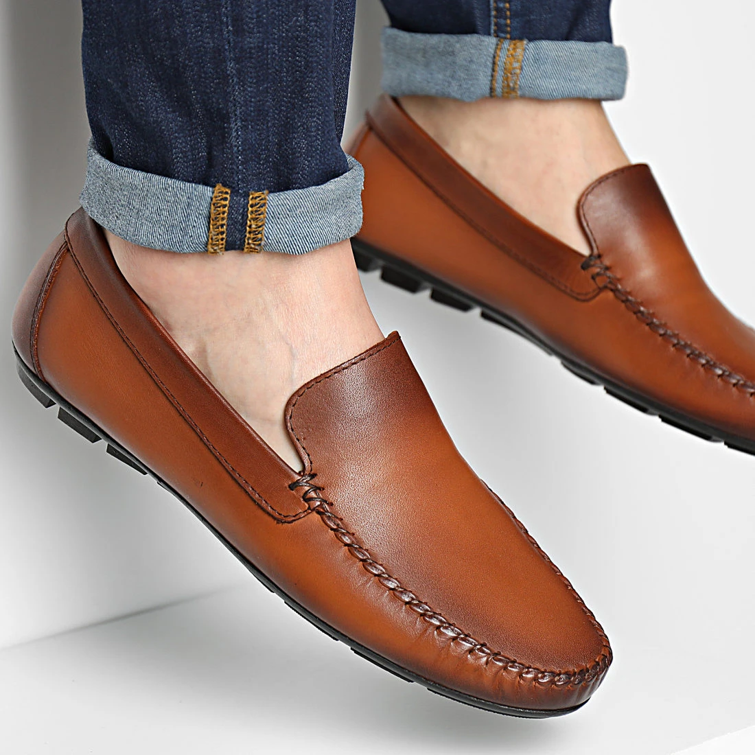 Acheter ✔️ Mocassins Cuir DR-26 Marron de Classic Series 💯 3 Acheter ✔️ Mocassins Cuir DR-26 Marron de Classic Series 💯