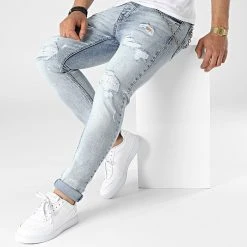 Top 10 ⌛ Jean Slim DH-5004 Bleu Wash de Classic Series ❤️ -HautStyle Boutique classic series 315076 DH 5004 A MAVI 20220422T141802 03