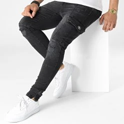 Meilleur prix 💯 Jean Skinny DH-3755 Noir de Classic Series 🔔 -HautStyle Boutique classic series 315079 DH 3755 1 SIYAH 20220422T141253 03