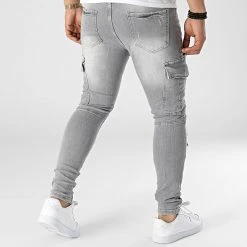 Le moins cher 💯 Jean Skinny DH-3755 Gris de Classic Series 🧨 -HautStyle Boutique classic series 315081 DH 3755 2 O FUME 20220422T141535 04