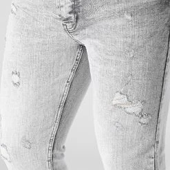 Vente flash 👏 Jean Skinny DHZ-3636 Gris Clair de Classic Series 😍 -HautStyle Boutique classic series 315083 DHZ 3636 4 FUME 20220422T143848 02