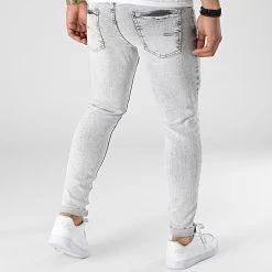 Vente flash 👏 Jean Skinny DHZ-3636 Gris Clair de Classic Series 😍 -HautStyle Boutique classic series 315083 DHZ 3636 4 FUME 20220422T143850 04