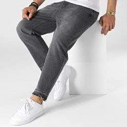 Nouveau 😍 Jean DH-3758 Noir de Classic Series ⭐ -HautStyle Boutique classic series 315087 DH 3758 1 LOOSE FIT SIYAH 20220422T141922 03