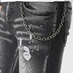 Le moins cher ✔️ Jean Skinny DHZ-3747-1 Noir de Classic Series ❤️ -HautStyle Boutique classic series 315091 DHZ 3747 1 SIYAH 20220422T141854 02