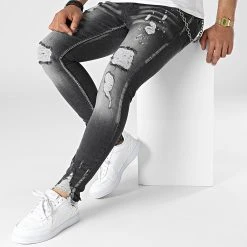 Le moins cher ✔️ Jean Skinny DHZ-3747-1 Noir de Classic Series ❤️ -HautStyle Boutique classic series 315091 DHZ 3747 1 SIYAH 20220422T141855 03