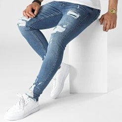 Promo ❤️ Jean Skinny DHZ-3739-1 Bleu Denim de Classic Series 👏 -HautStyle Boutique classic series 315093 DHZ 3739 O MAVI 20220422T141959 03
