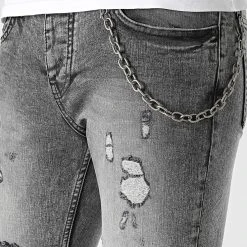 Budget ⌛ Jean Skinny DHZ-3747-1 Gris Anthracite de Classic Series ✨ -HautStyle Boutique classic series 315150 DHZ 3747 1 FUME 20220415T160855 02