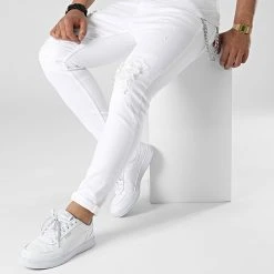 Sortie 🎉 Jean Skinny DHZ-3822 Blanc de Classic Series 🥰 -HautStyle Boutique classic series 315151 DHZ 3822 BEYAZ 20220415T161114 03