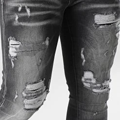 Grosses soldes 👏 Jean Skinny DHZ-3762-1 Gris Anthracite de Classic Series 🧨 -HautStyle Boutique classic series 315161 DHZ 3762 1 SIYAH 20220415T161056 02