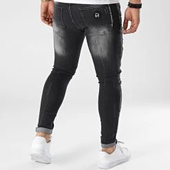 Grosses soldes 👏 Jean Skinny DHZ-3762-1 Gris Anthracite de Classic Series 🧨 -HautStyle Boutique classic series 315161 DHZ 3762 1 SIYAH 20220415T161059 04