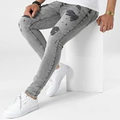 Le moins cher ✔️ Jean Skinny DHZ-3750-1 Gris de Classic Series 🛒 -HautStyle Boutique classic series 315175 DHZ 3750 1 FUME 20220415T160828 03
