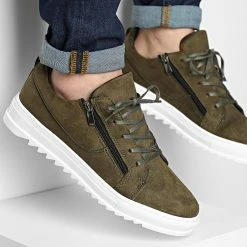 De gros 🌟 Baskets 961 Vert Kaki de Classic Series 😀