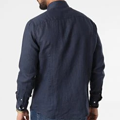 Meilleure affaire ⌛ Chemise A Manches Longues 7631 Bleu Marine de Classic Series ❤️ -HautStyle Boutique classic series 315798 7631 DEEP BLUE 20220421T162012 04