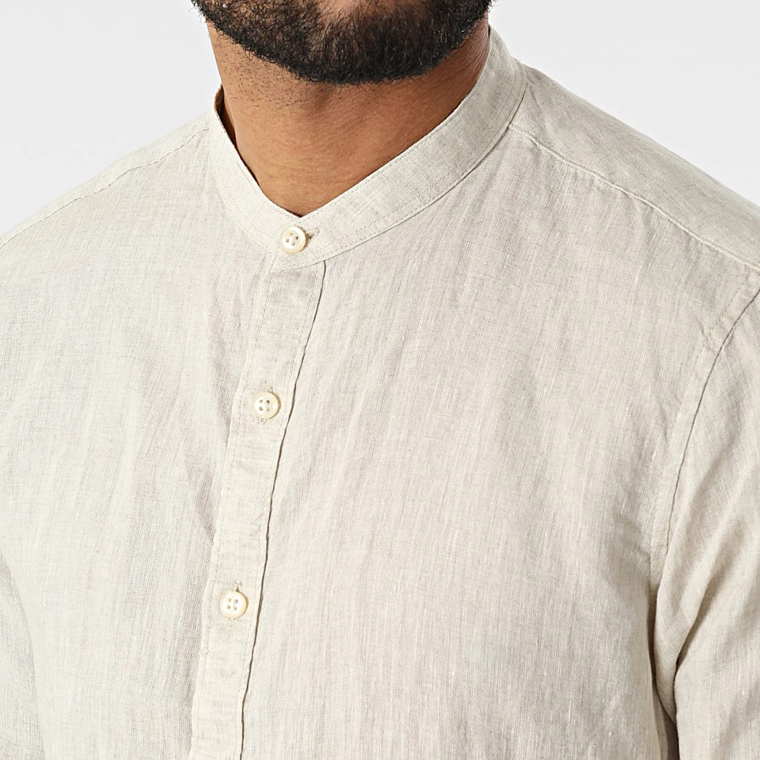 Meilleure affaire 🔔 Chemise A Manches Longues 7632 Beige de Classic Series 🧨 4 Meilleure affaire 🔔 Chemise A Manches Longues 7632 Beige de Classic Series 🧨 – Image 2