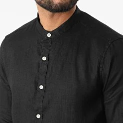 Grosses soldes ⭐ Chemise A Manches Longues 7632 Noir de Classic Series 😀 -HautStyle Boutique classic series 315893 7632 BLACK 20220421T152003 02