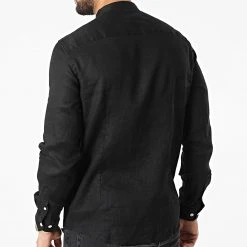 Grosses soldes ⭐ Chemise A Manches Longues 7632 Noir de Classic Series 😀 -HautStyle Boutique classic series 315893 7632 BLACK 20220421T152006 04