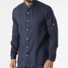 Coupon 😍 Chemise A Manches Longues 7632 Bleu Marine de Classic Series ⭐ -HautStyle Boutique classic series 315897 7632 DEEP BLUE 20220421T161940 01