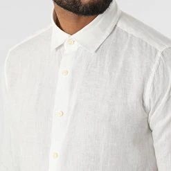 Budget 🧨 Chemise A Manches Longues 7631 Blanc de Classic Series 🧨 -HautStyle Boutique classic series 315898 7631 WHITE 20220421T150901 02