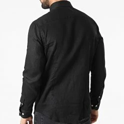 Meilleure affaire ✔️ Chemise A Manches Longues 7631 Noir de Classic Series ❤️ -HautStyle Boutique classic series 315899 7631 BLACK 20220421T151851 04