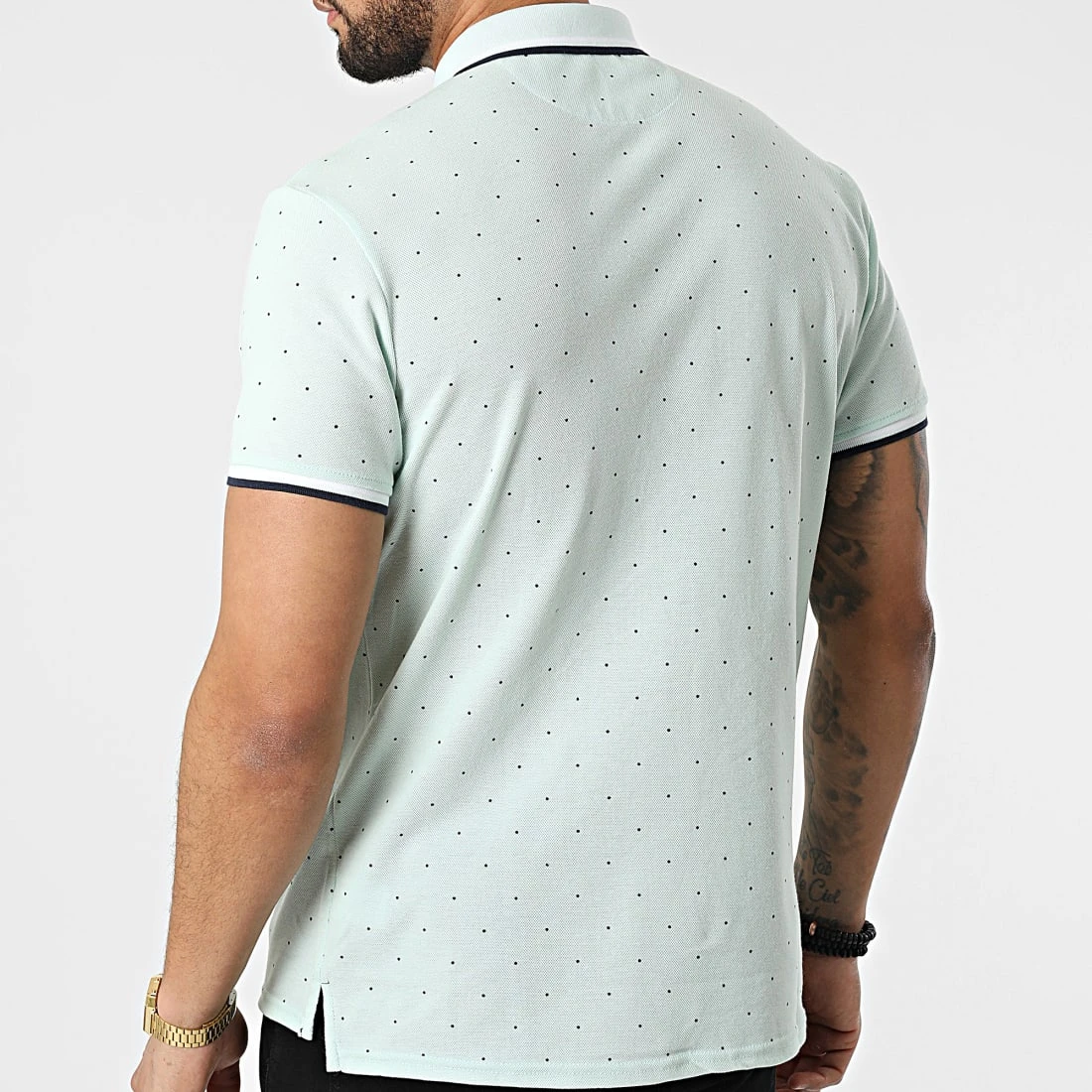 Tout neuf 😍 Polo A Manches Courtes P2210 Turquoise Clair de Classic Series ⭐ 6 Tout neuf 😍 Polo A Manches Courtes P2210 Turquoise Clair de Classic Series ⭐ – Image 4