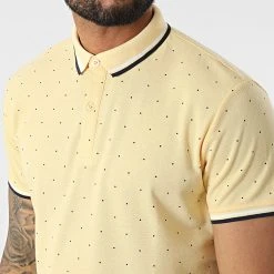 Meilleur prix 🎁 Polo A Manches Courtes P2210 Jaune de Classic Series 😀 -HautStyle Boutique classic series 315938 P2210 AMARILLO 20220421T151433 02