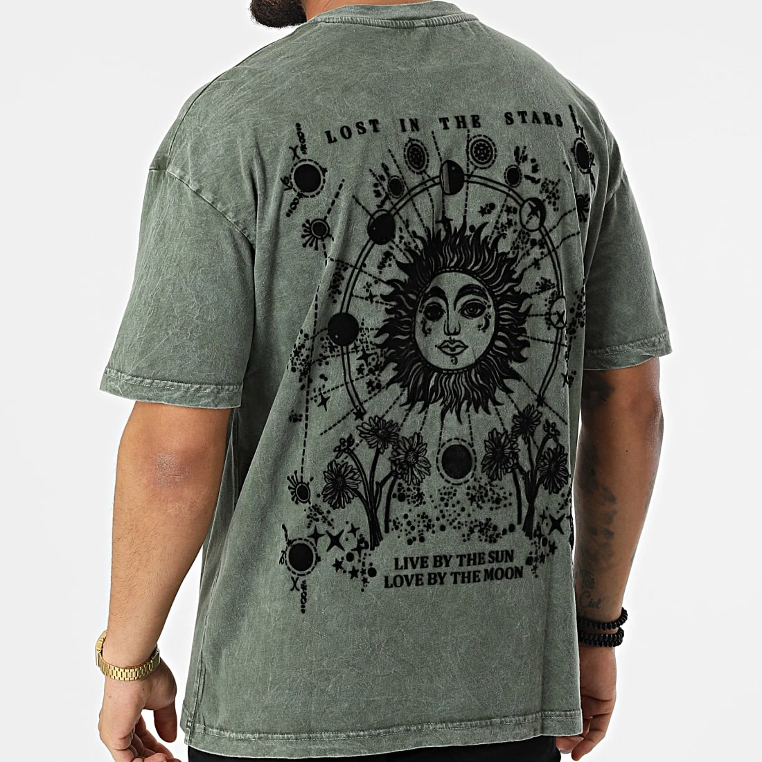 Sortie 😀 Tee Shirt G22-646 Vert Kaki de Classic Series ⭐ 3 Sortie 😀 Tee Shirt G22-646 Vert Kaki de Classic Series ⭐