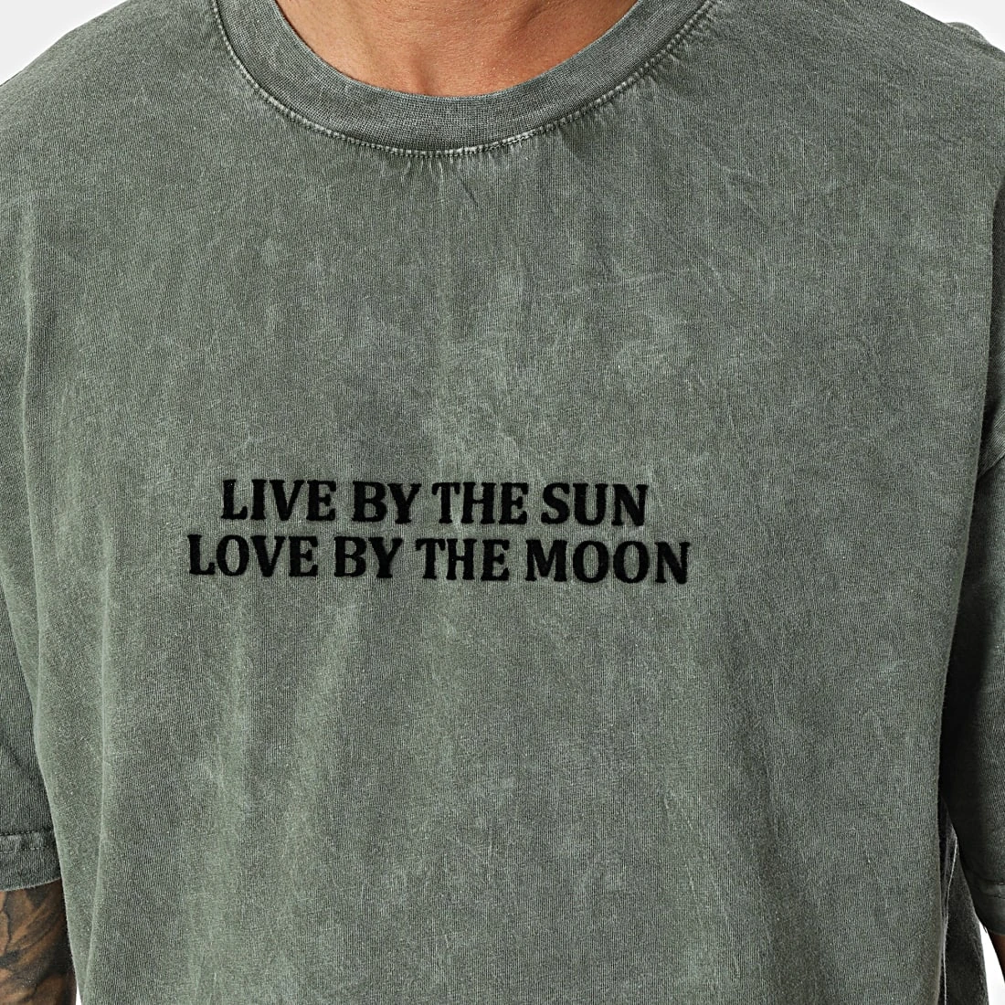 Sortie 😀 Tee Shirt G22-646 Vert Kaki de Classic Series ⭐ 4 Sortie 😀 Tee Shirt G22-646 Vert Kaki de Classic Series ⭐ – Image 2