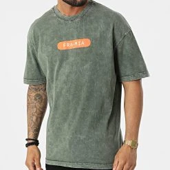 Bon marché ⌛ Tee Shirt G22-644 Vert Kaki de Classic Series 👍 -HautStyle Boutique classic series 316237 G22 644 HAKI 20220427T160152 04