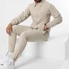 Grosses soldes 👏 Ensemble Veste Pantalon Jogging 5038 Beige de Classic Series ❤️ -HautStyle Boutique classic series 317215 5038 BEIGE 20220429T152526 01