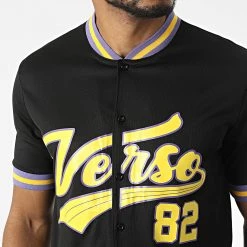 Vente flash ⭐ Chemise Manches Courtes Col Rond 5923 Noir de Classic Series 🧨 -HautStyle Boutique classic series 317217 5923 BLACK 20220504T143013 02