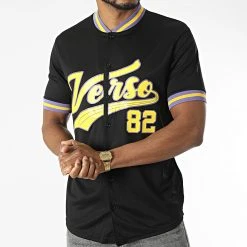 Vente flash ⭐ Chemise Manches Courtes Col Rond 5923 Noir de Classic Series 🧨 -HautStyle Boutique classic series 317217 5923 BLACK 20220504T143014 03