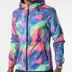 Les meilleures critiques de 🛒 Coupe-Vent Capuche VC112 Bleu Rose Vert de Classic Series 💯