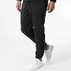Grosses soldes 🔔 Ensemble Surchemise Jogger Pant Velours 5037 Noir de Classic Series 🔥 -HautStyle Boutique classic series 317246 5037 BLACK 20220429T153117 04
