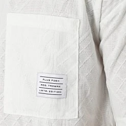 Budget 💯 Ensemble Tee 👍 Shirt Poche Poitrine Et Short Jogging PP6001-6002 Beige Clair de Classic Series ⭐ -HautStyle Boutique classic series 317470 ENS 6001 6002 WHITE 20220506T154335 02